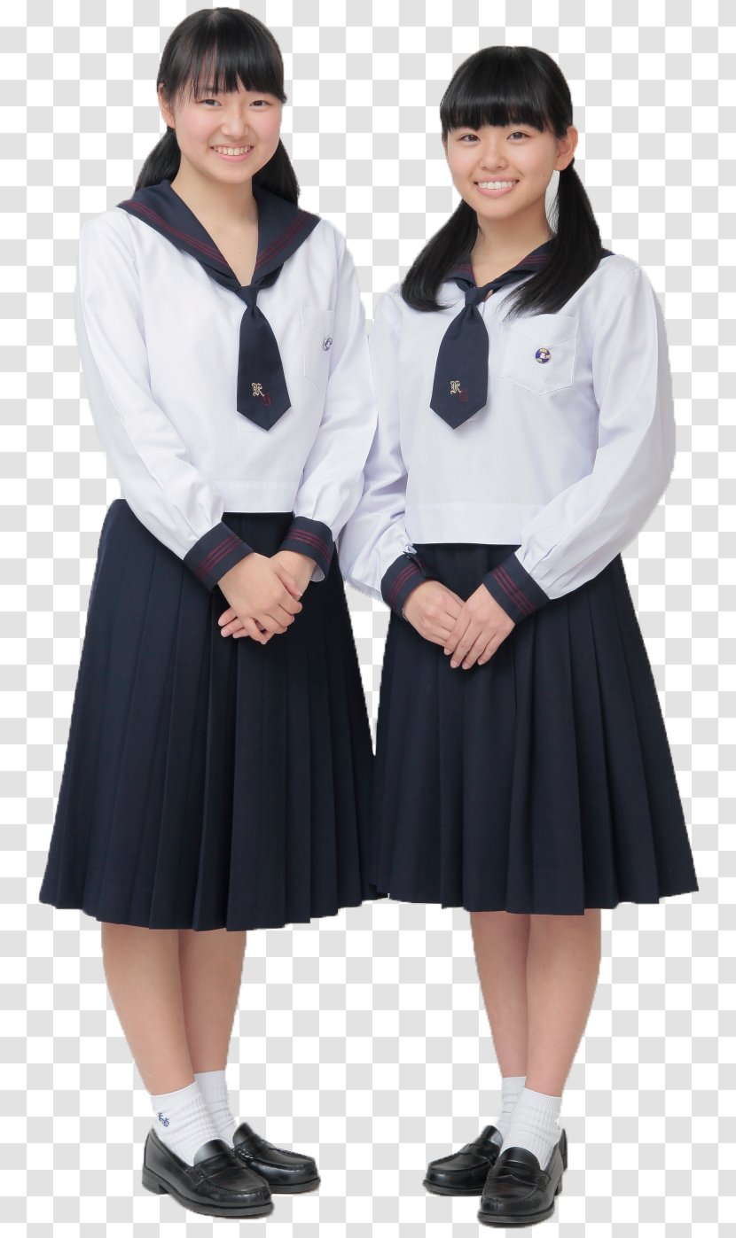 Kitakamakurajoshigakuen Chugakko Koto School Uniform Clothing Sleeve - High Transparent PNG