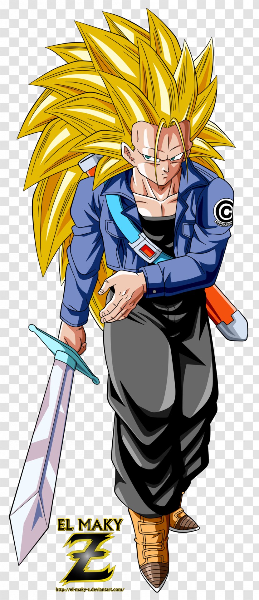 Trunks Gogeta Goku Vegeta Gotenks - Cartoon Transparent PNG