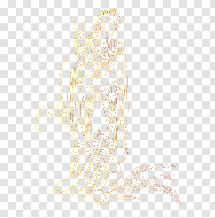 Fairy Angel M Sketch - Arm Transparent PNG