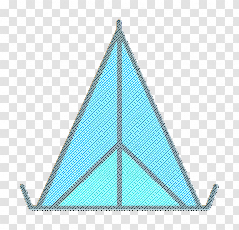 Hunting Icon Tent Icon Hobbies And Free Time Icon Transparent PNG