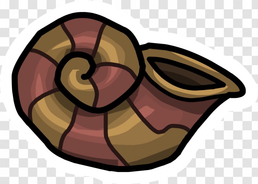 Club Penguin Conch Animation Clip Art - Flower - Seashells Transparent PNG