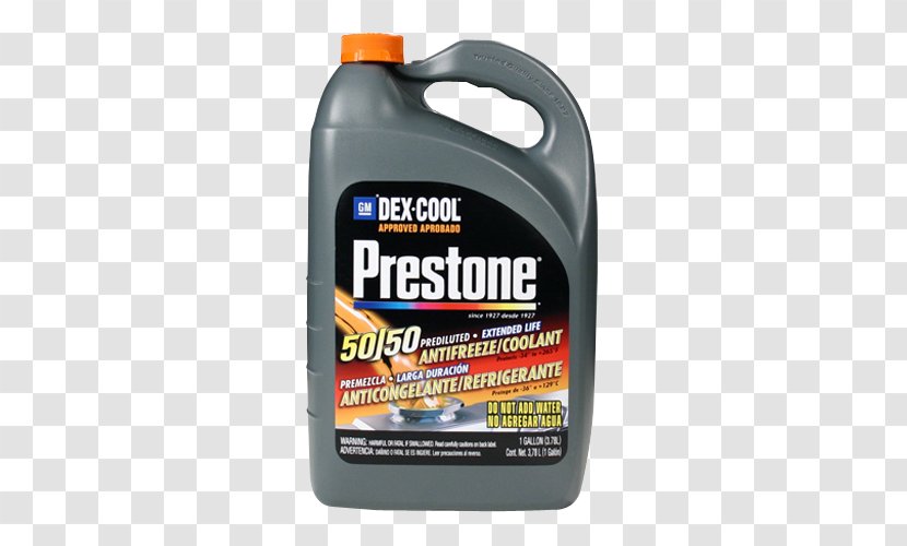 Car Antifreeze Prestone Coolant General Motors - Vehicle Transparent PNG