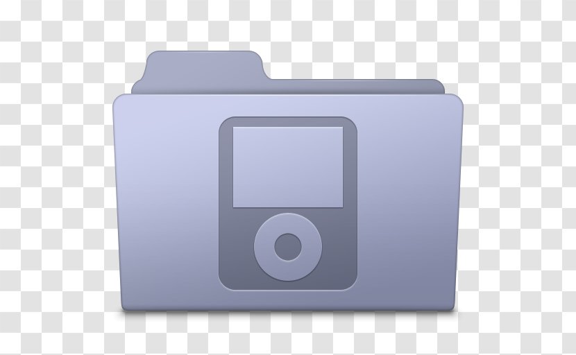 Ipod Multimedia Media Player - IPod Folder Lavender Transparent PNG