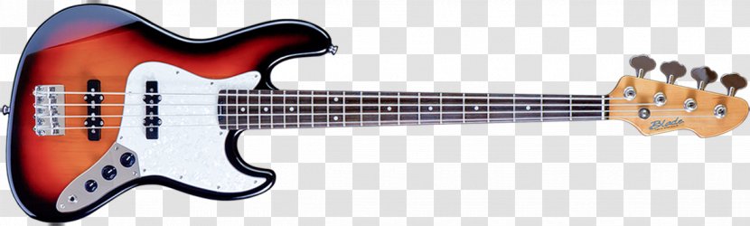 Fender Jazz Bass Starcaster Electric Guitar Sunburst - Rock Transparent PNG
