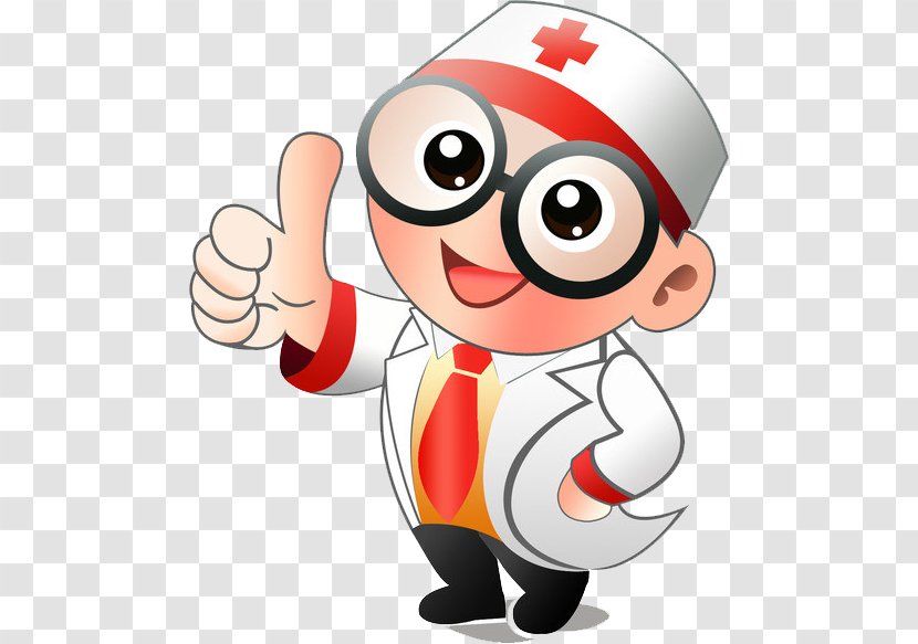 Physician Cartoon Hospital - A Thumb Doctor Transparent PNG
