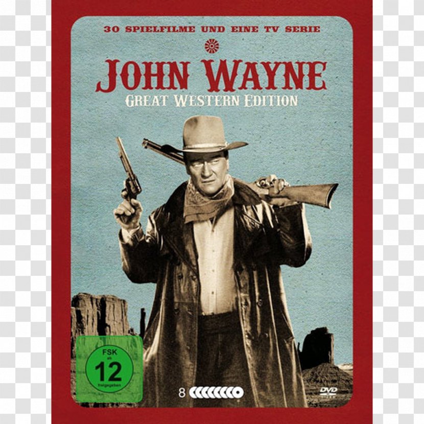 Western DVD Film Extended Edition John Wayne - Advertising Transparent PNG