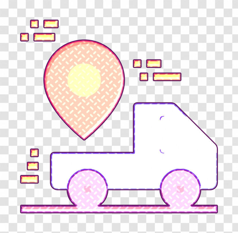Truck Icon Navigation Icon Transparent PNG