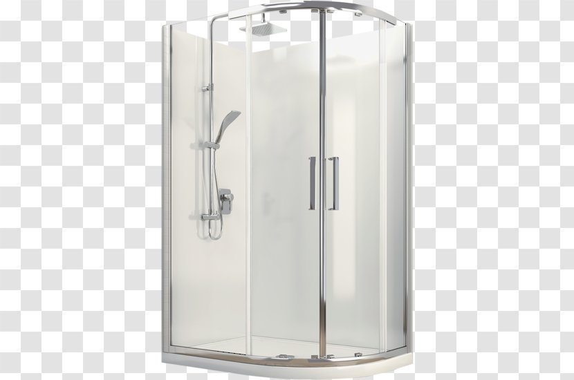 Shower Sliding Door Bathroom Pocket - Glass Transparent PNG
