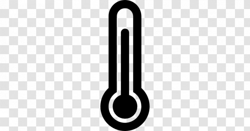 Thermometer Icon Design Clip Art - Black And White - Symbol Transparent PNG