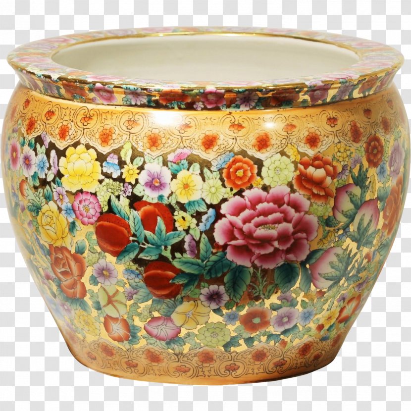 Porcelain Chinese Ceramics Pottery Flowerpot - Vase Transparent PNG