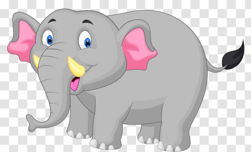 Cartoon Elephant Illustration - Animals Elephants Transparent PNG