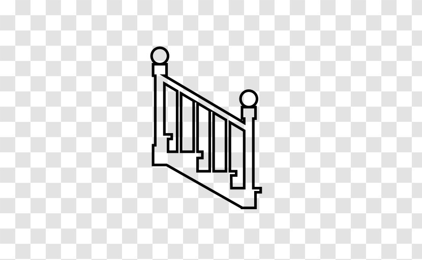 Stair - Line Art - Structure Transparent PNG