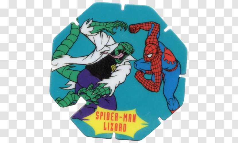 Dr. Curt Connors Spider-Man And Friends Character Tazos - Spiderman - Spider-man Transparent PNG