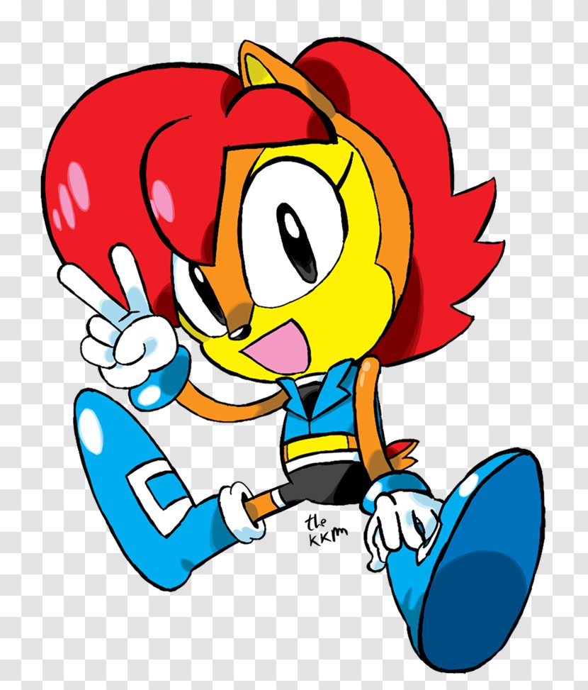 Princess Sally Acorn Sonic The Hedgehog Drawing Child - Watercolor - Baby Diapers Transparent PNG