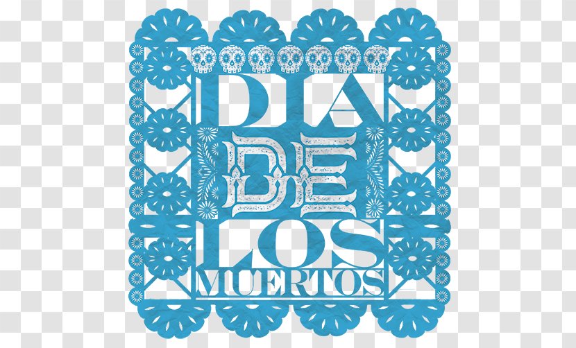 Calavera Day Of The Dead Papel Picado Paper Ofrenda - Mexican Marigold - Annual Transparent PNG