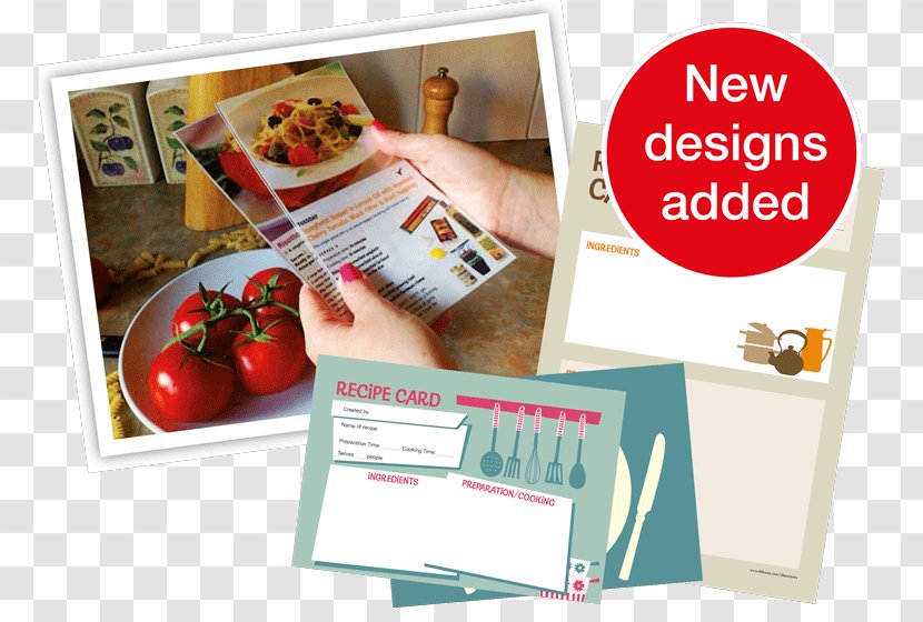 Advertising Brand Local Food - Recipe Card Transparent PNG