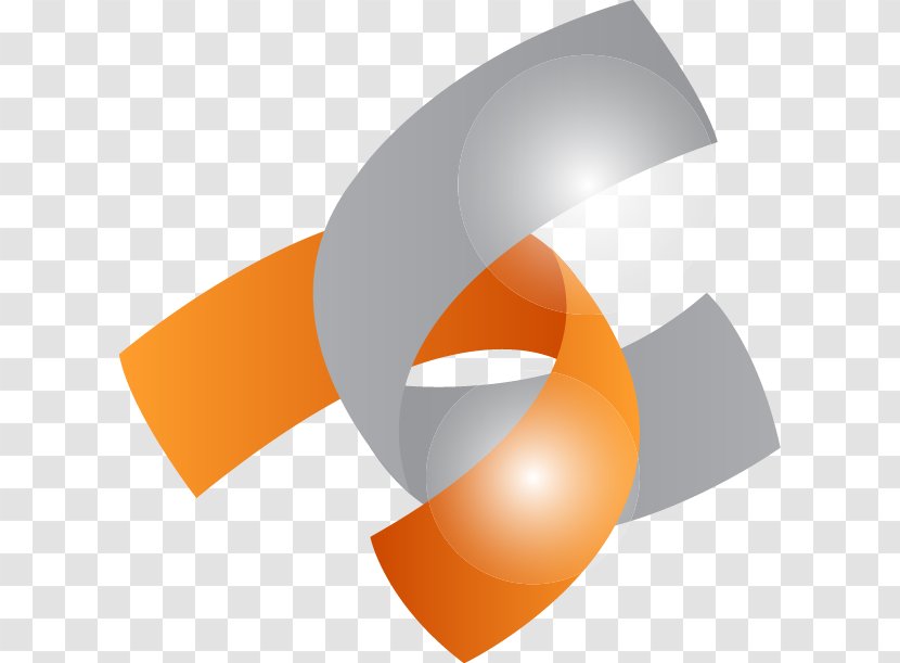 Shape Curve - Orange - Yellow Painted Silver Cross Pattern Transparent PNG