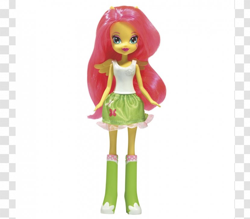 Fluttershy Applejack Rainbow Dash Amazon.com Doll - Barbie Transparent PNG