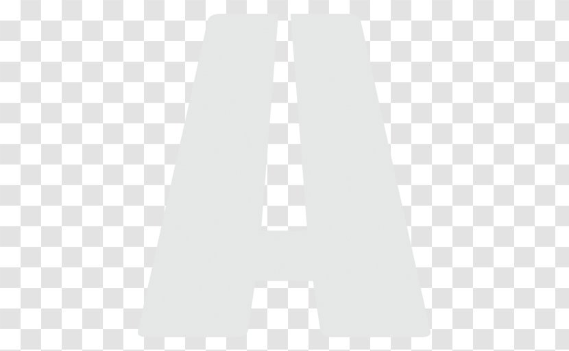 Triangle Line Font - White - Angle Transparent PNG