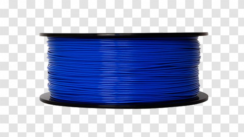 3D Printing Filament MakerBot Acrylonitrile Butadiene Styrene Polylactic Acid - Yellow - Electric Blue Transparent PNG