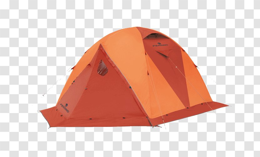 Manaslu Quechua 2 Seconds Pop-Up Tent Backpack Camping - Orange Transparent PNG
