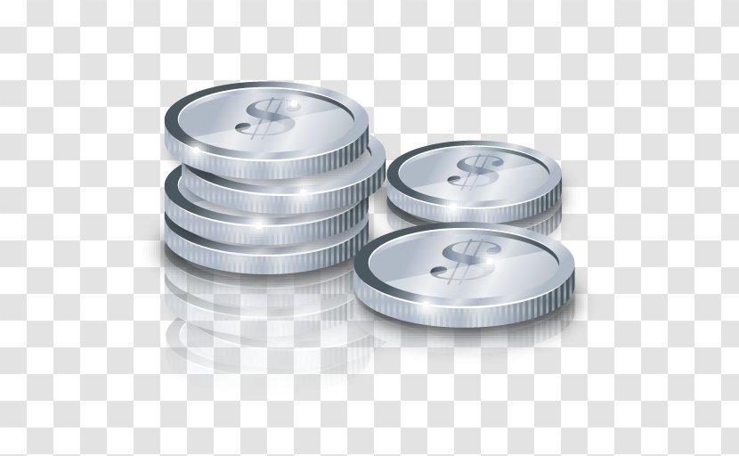 Silver Coin - Money - Coins Transparent PNG