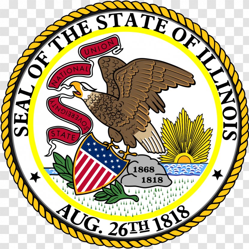 Flag And Seal Of Illinois Alabama Great The United States U.S. State - Sharon Tyndale - Harbor Transparent PNG