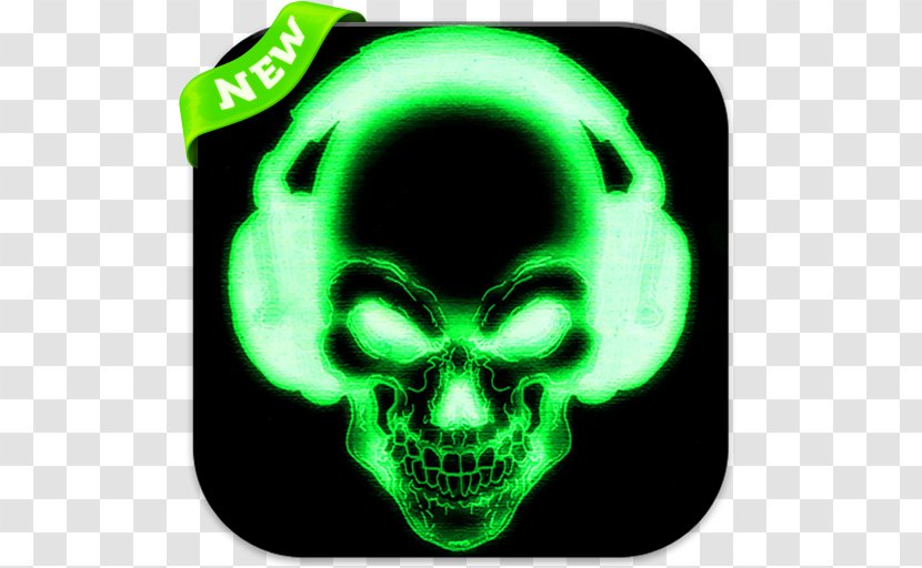 Skull Green Skeleton Desktop Wallpaper Weed Transparent PNG