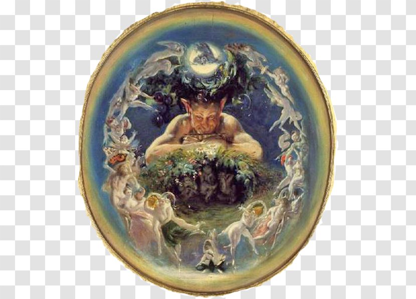 Faun Art Pan Fairy Painting Transparent PNG
