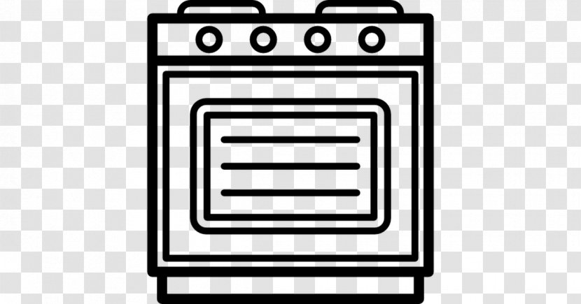Black And White Technology Monochrome - Room - Oven Transparent PNG