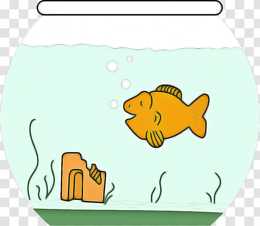 Cartoon Fish Goldfish Transparent PNG