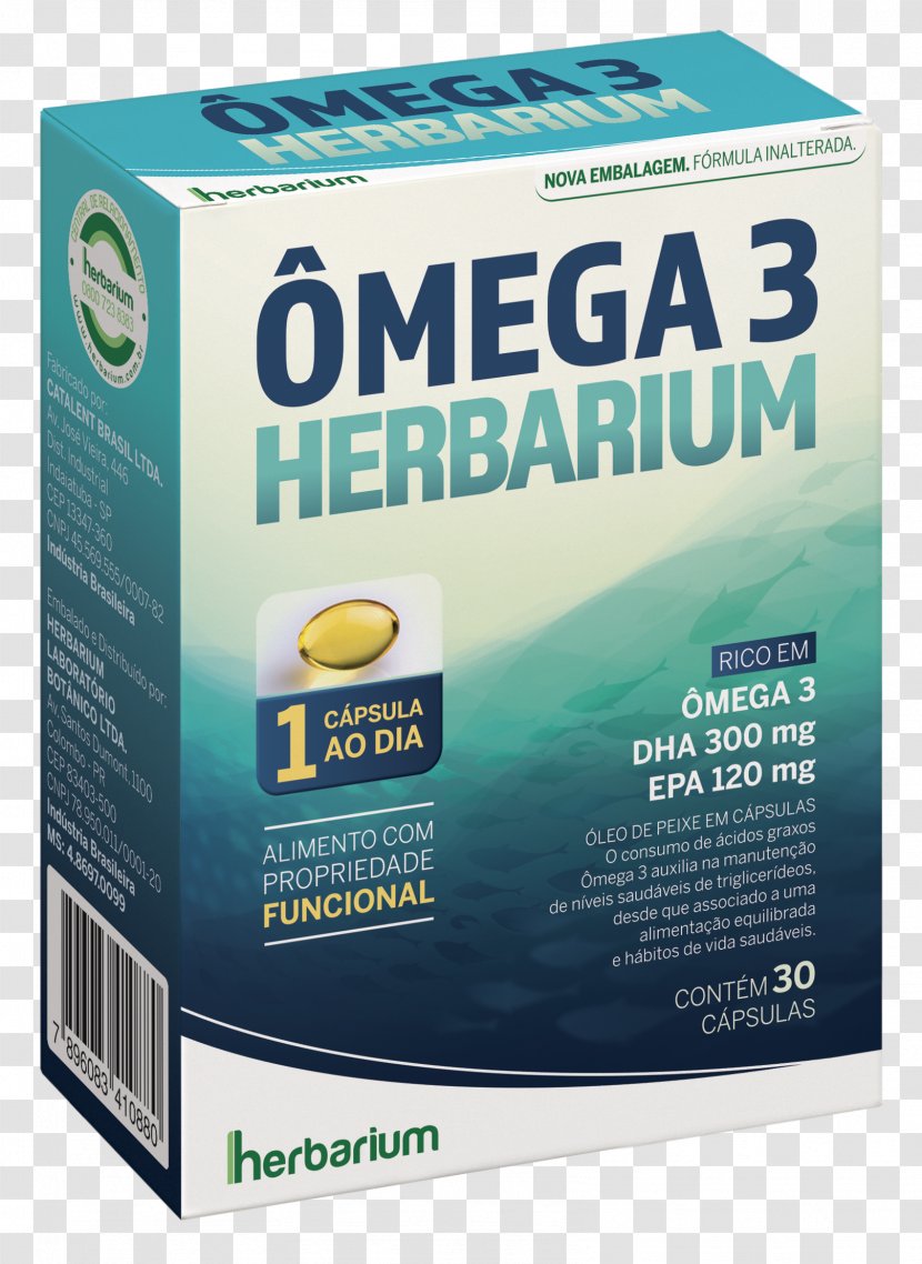 Acid Gras Omega-3 Polyunsaturated Fat Fatty Fish Oil - Omega3 - Herbarium Transparent PNG