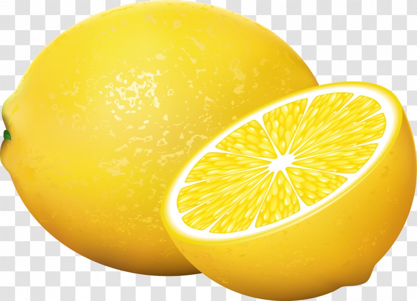 Lemonade Folate Grapefruit - Pear - Vector Painted Lemon Transparent PNG