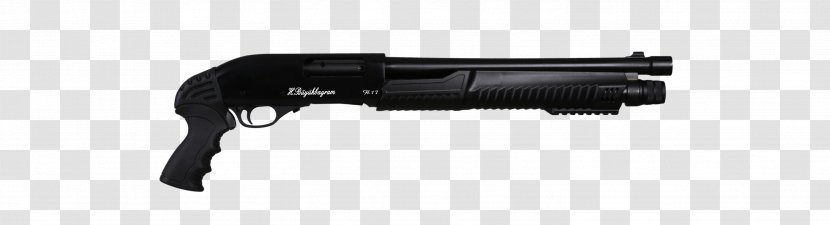 Gun Barrel Pump Action Air Shotgun Caliber - Frame - Weapon Transparent PNG