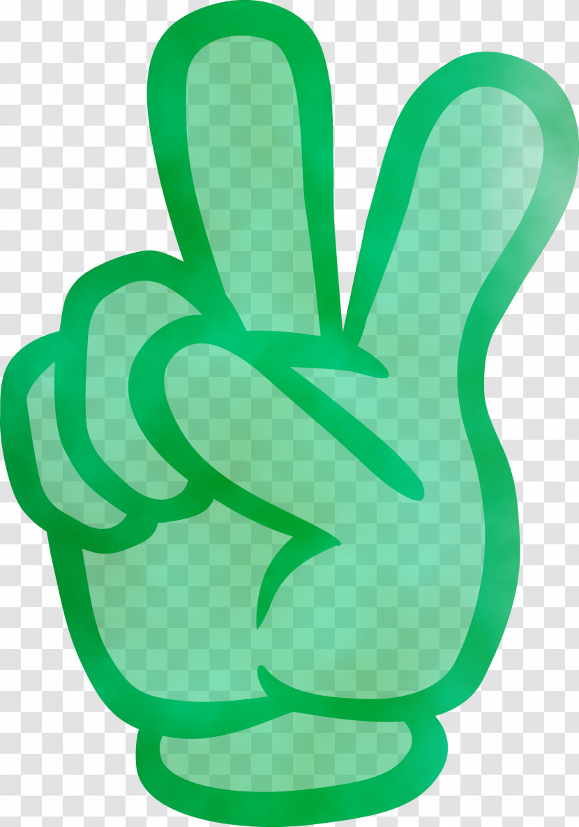 Green Symbol Hand Plant Gesture Transparent PNG