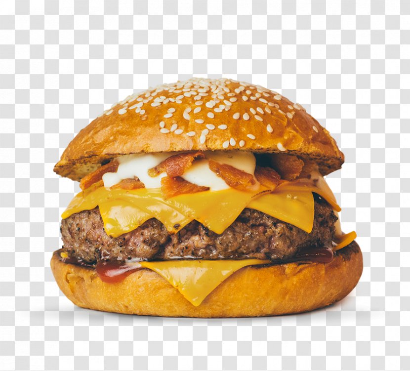 Cheeseburger Hamburger Slider Breakfast Sandwich Buffalo Burger - Fast Food - Umami Transparent PNG