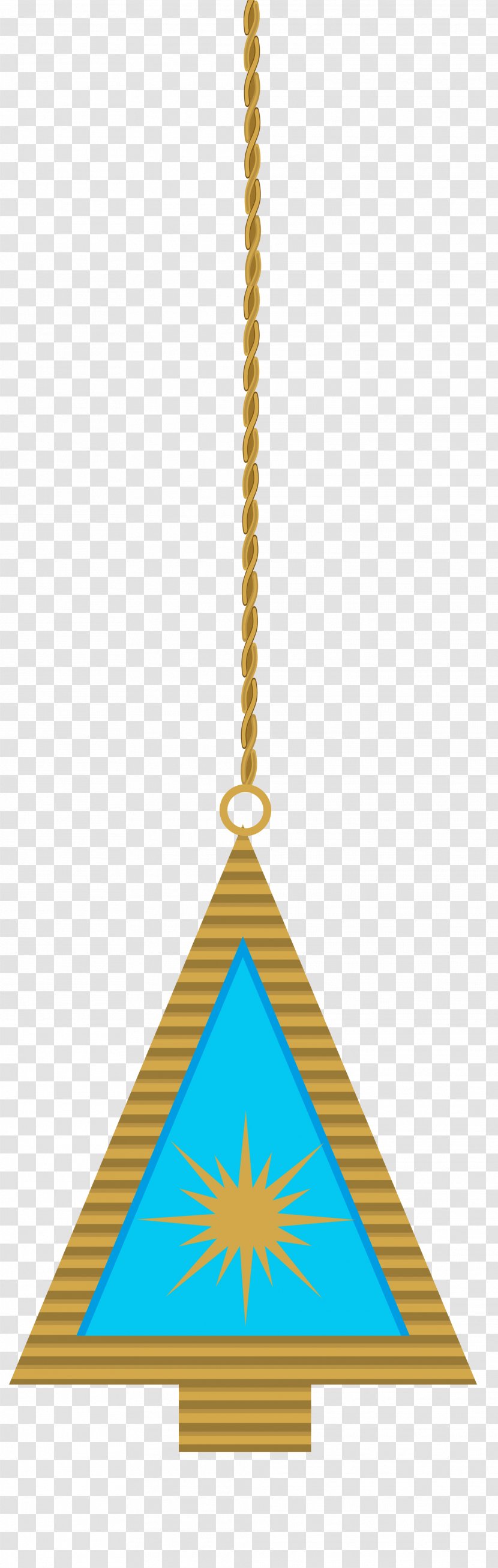 Christmas Tree Ornament - Yellow - Golden Ornaments Transparent PNG