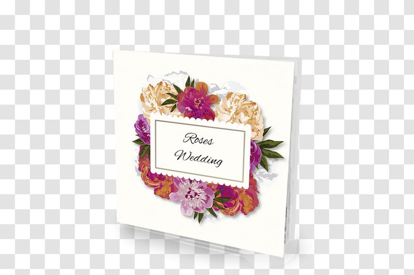 Wedding Invitation Convite Flower Floral Design - Post Cards - Love Theme Transparent PNG