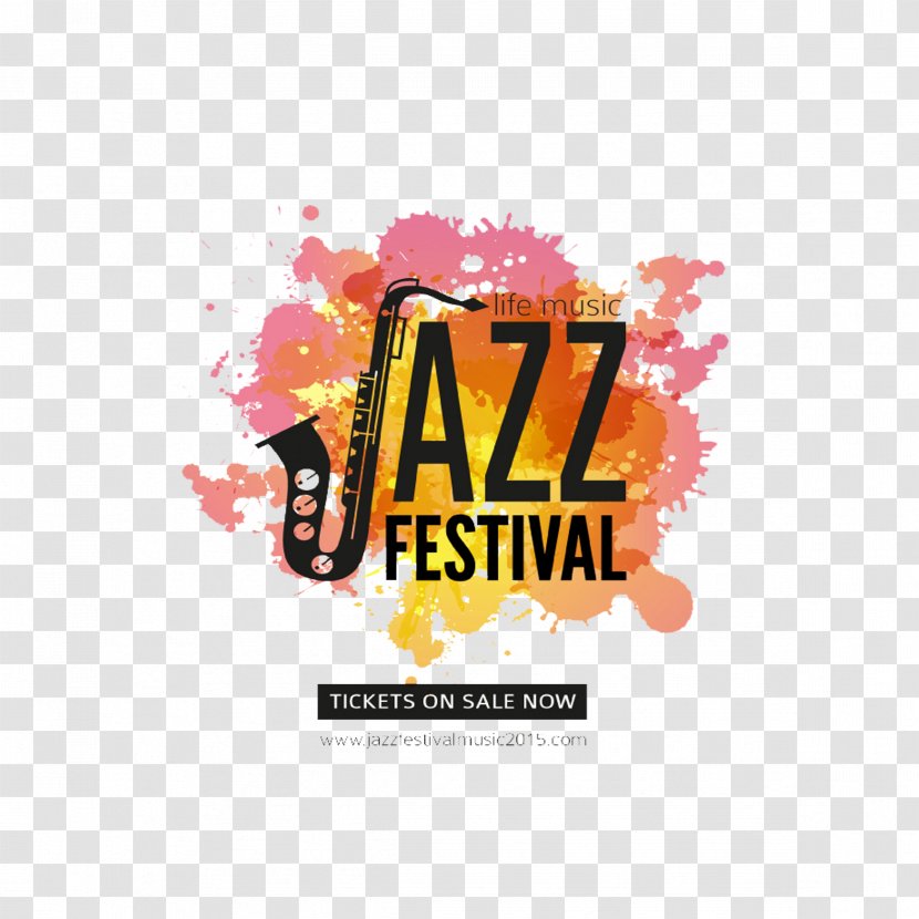 New Orleans Jazz & Heritage Festival Montreux Poster - Watercolor - Saxophone Transparent PNG