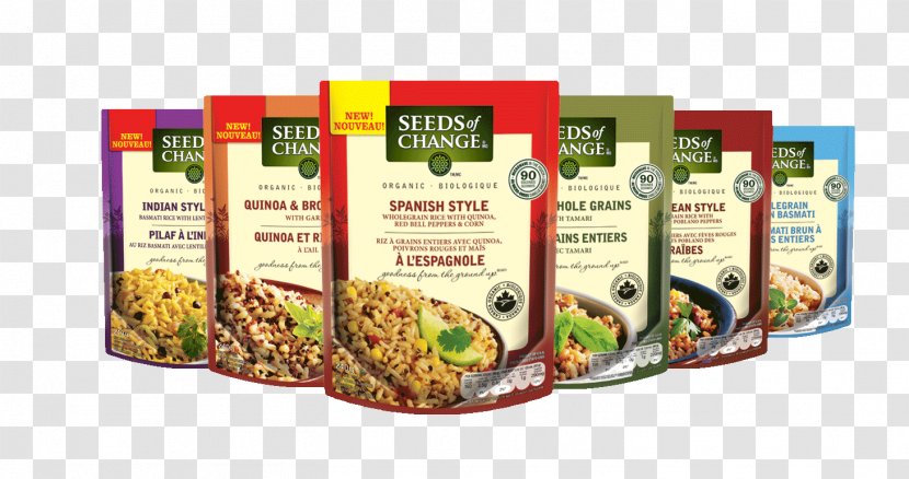 Vegetarian Cuisine Breakfast Cereal Muesli Food Seeds Of Change - Quinoa - Rice Transparent PNG