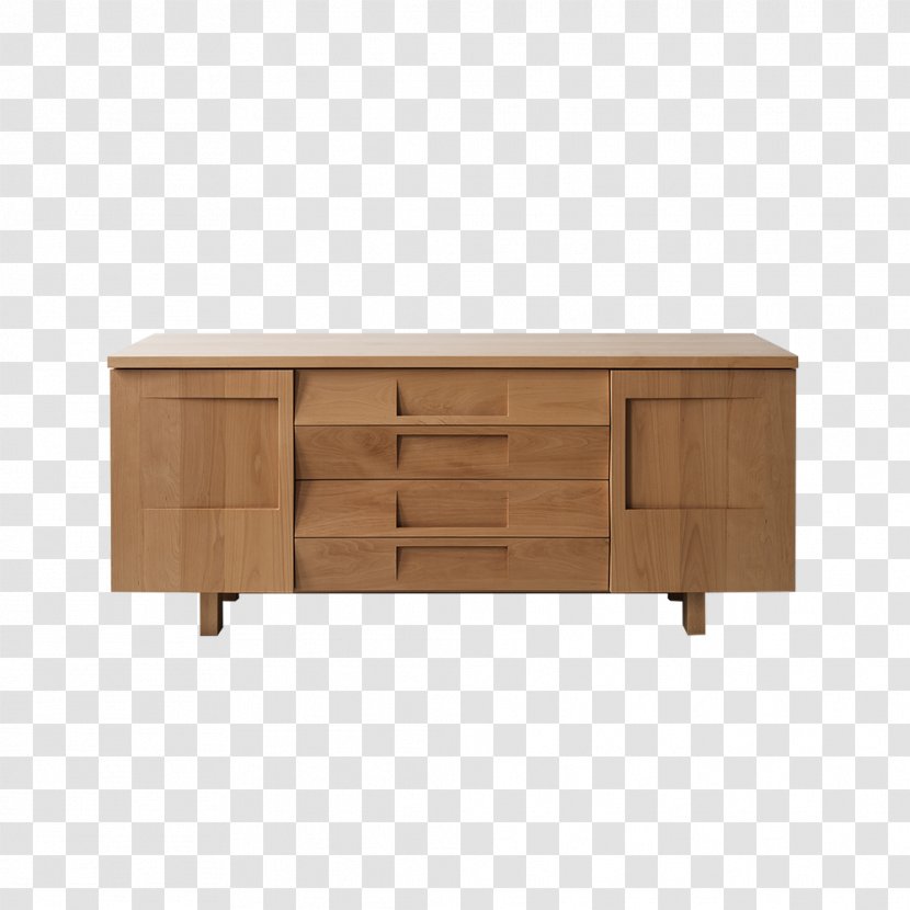 Buffets & Sideboards Angle Wood Stain Drawer - Table Transparent PNG