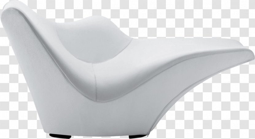 Chair Plastic Comfort - White - Chaise Lounge Transparent PNG