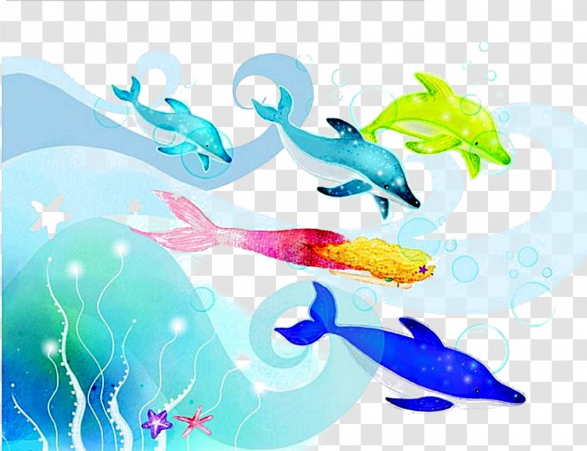 Fish Seabed - Seawater - Dream Cartoon Whales Transparent PNG