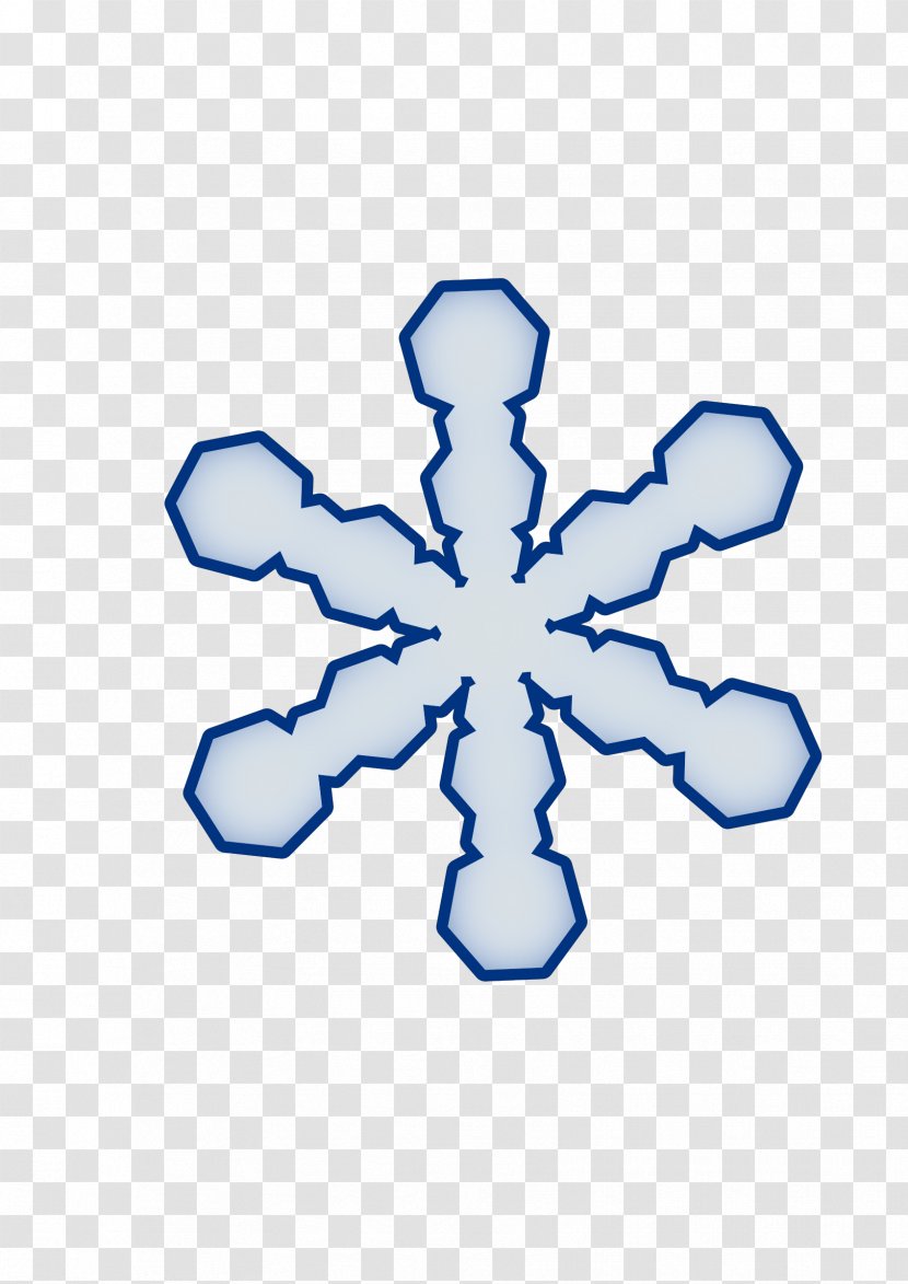 Snowflake Cold Ice Clip Art - Symmetry - Snowflakes Transparent PNG
