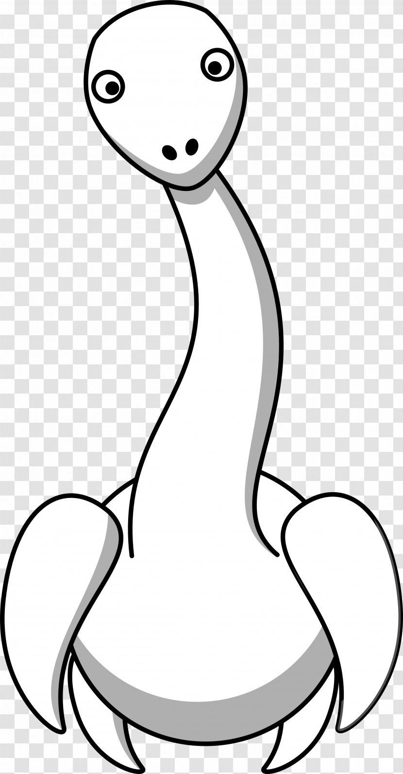 Loch Ness Monster Dinosaur Drawing Plesiosauria - Plesiosaurus Transparent PNG