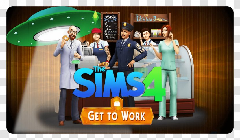 The Sims 4: Get To Work 3: Ambitions 2: Open For Business - 4 - Expansion Pack Transparent PNG