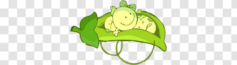 Cartoon Pea Soybean Illustration - Animation Transparent PNG