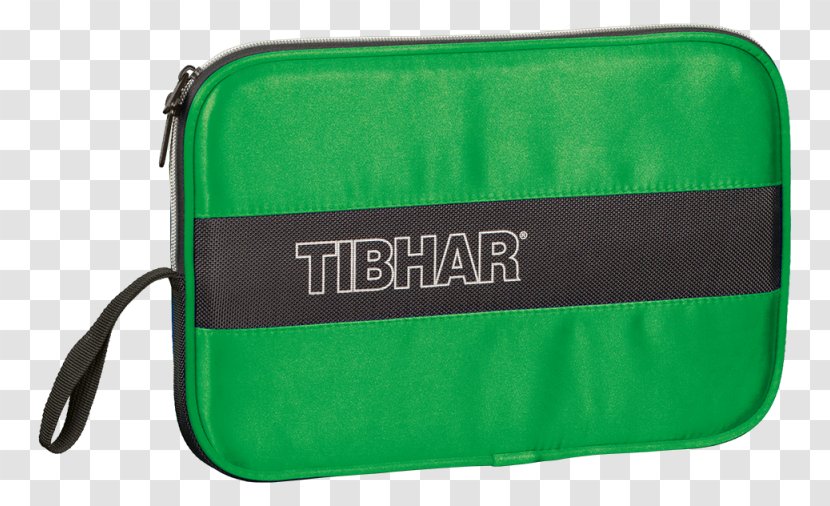 Tibhar Ping Pong Racket Ball Bag - Green Covers Transparent PNG