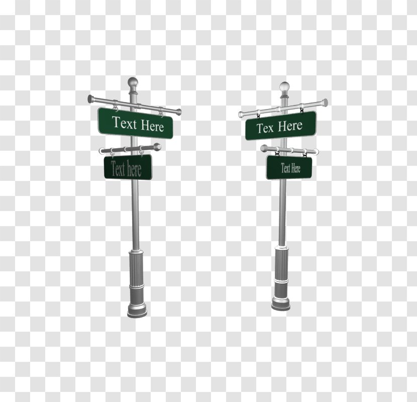 Signpost Road Signage Street - Sign Transparent PNG