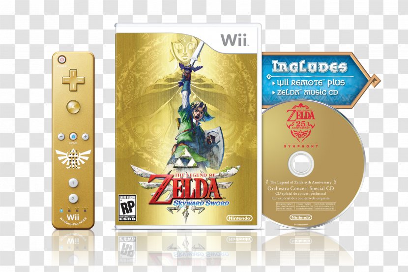 The Legend Of Zelda: Skyward Sword Breath Wild Wii Collector's Edition - Electronic Device - Zelda Transparent PNG